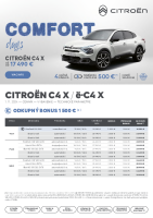 Citroen C4X e-C4X - cennik a technicke udaje 11-2024-3